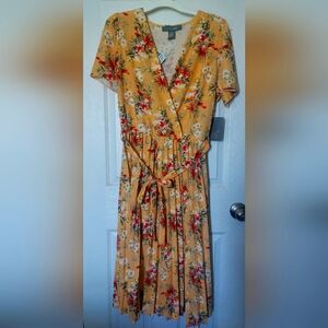 Yellow Floral Dress Flowers